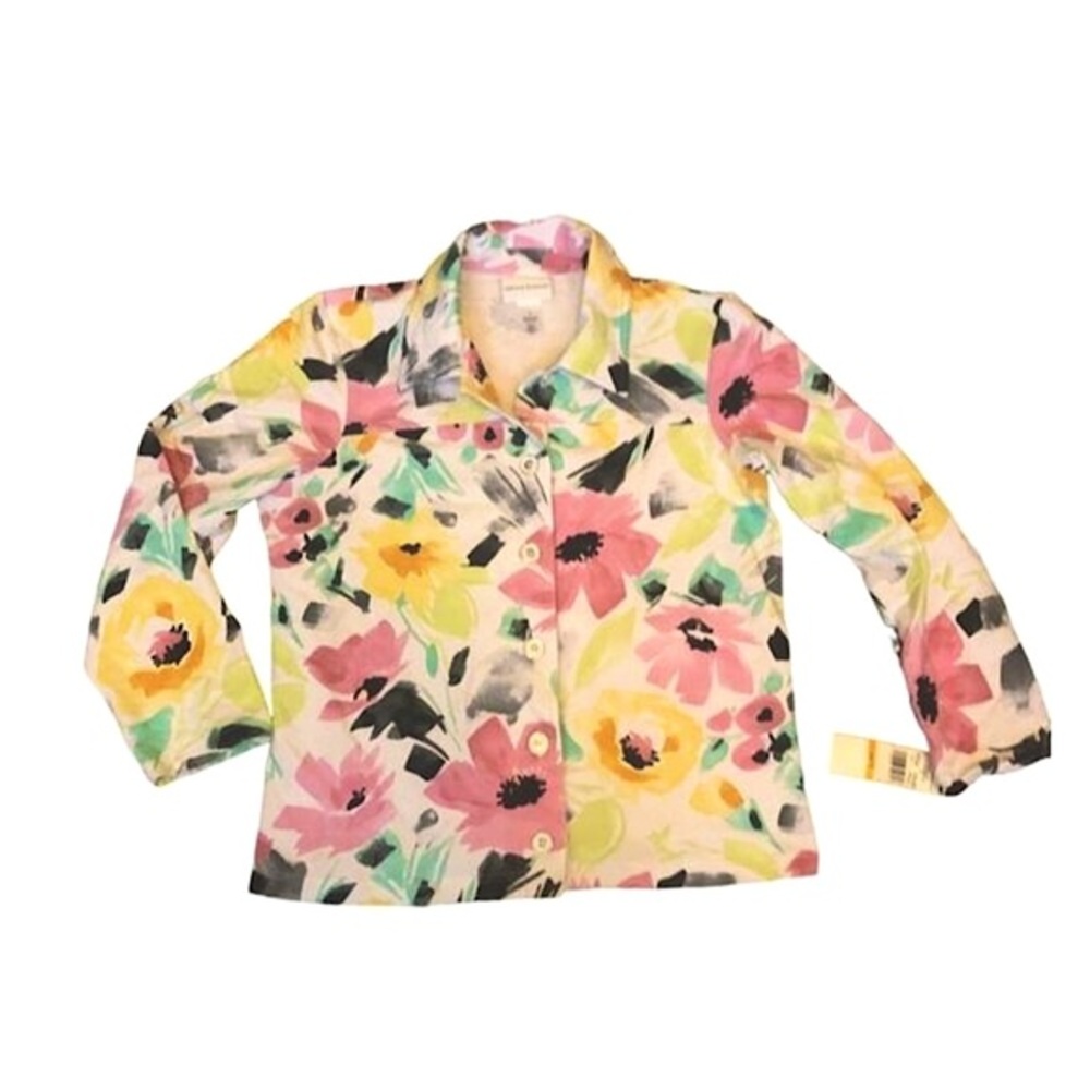 Floral Bomber Jacket
Alfred Dunner
Luxury, Trendy Must Have 
Sz Small 
Brand New